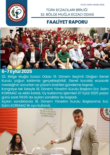 FAALİYET RAPORU ARALIK EYLÜL-EKİM-KASIM 2025